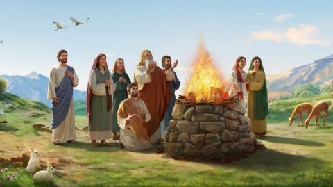 Η ευλογία του Θεού στον Νώε μετά τον κατακλυσμό