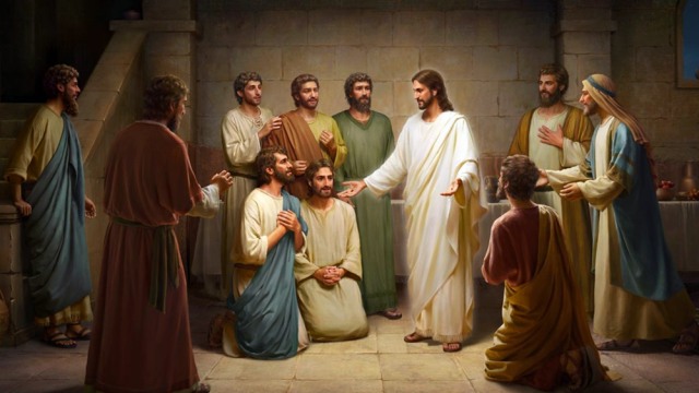 Ο λόγος του Ιησού στους μαθητές Του μετά την ανάστασή Του