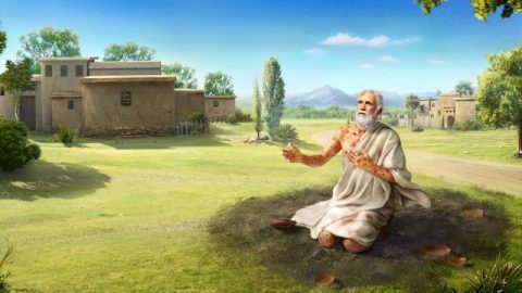 Ο Ιώβ νικάει τον Σατανά και γίνεται ένας αληθινός άνθρωπος στα μάτια του Θεού